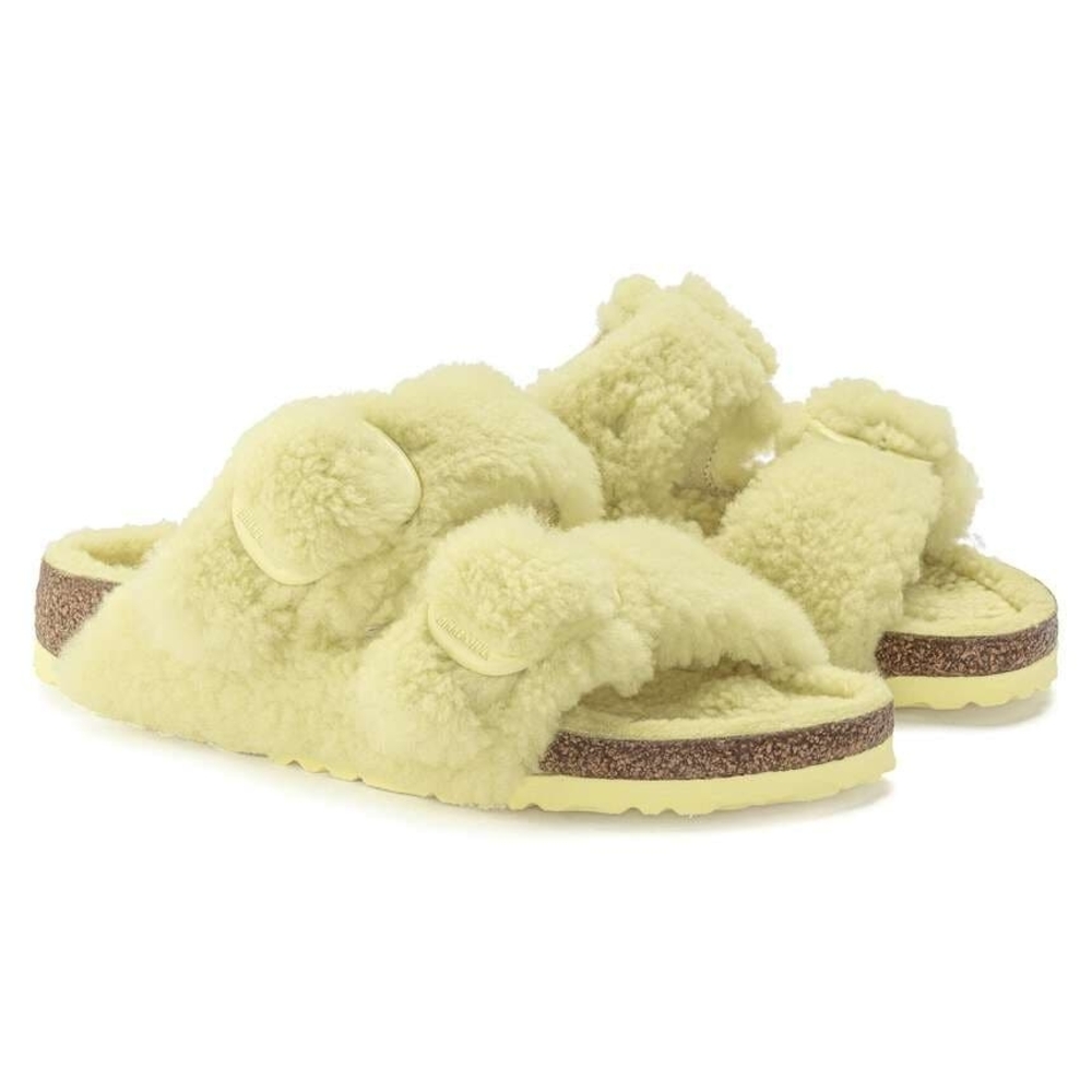 Birkenstock Arizona Big Buckle in Teddy Popcorn
